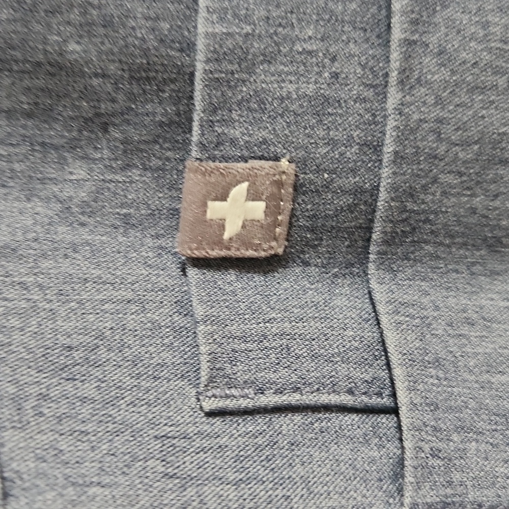 FIGS Cairo Cargo Scrub Pants in Heather Denim Men's Size Small - Picture 3 of 11
